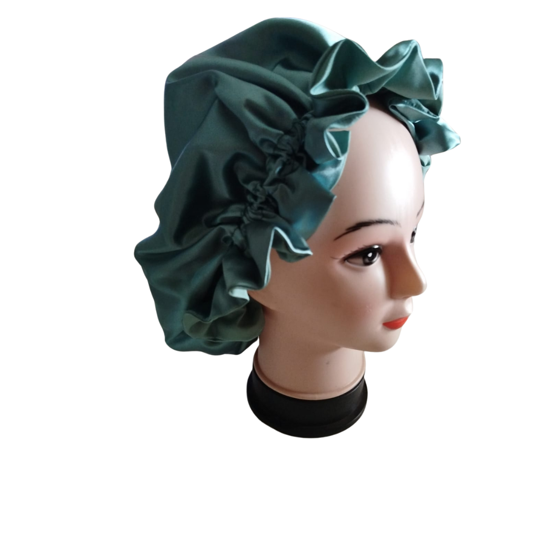 High quality Silk Hair Bonnet CADET BLUE