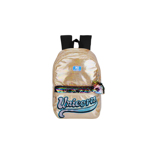 Quest Unicorn Glamour Backpack Gold