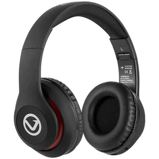 Volkano Impulse Series Bluetooth Headphones - Black