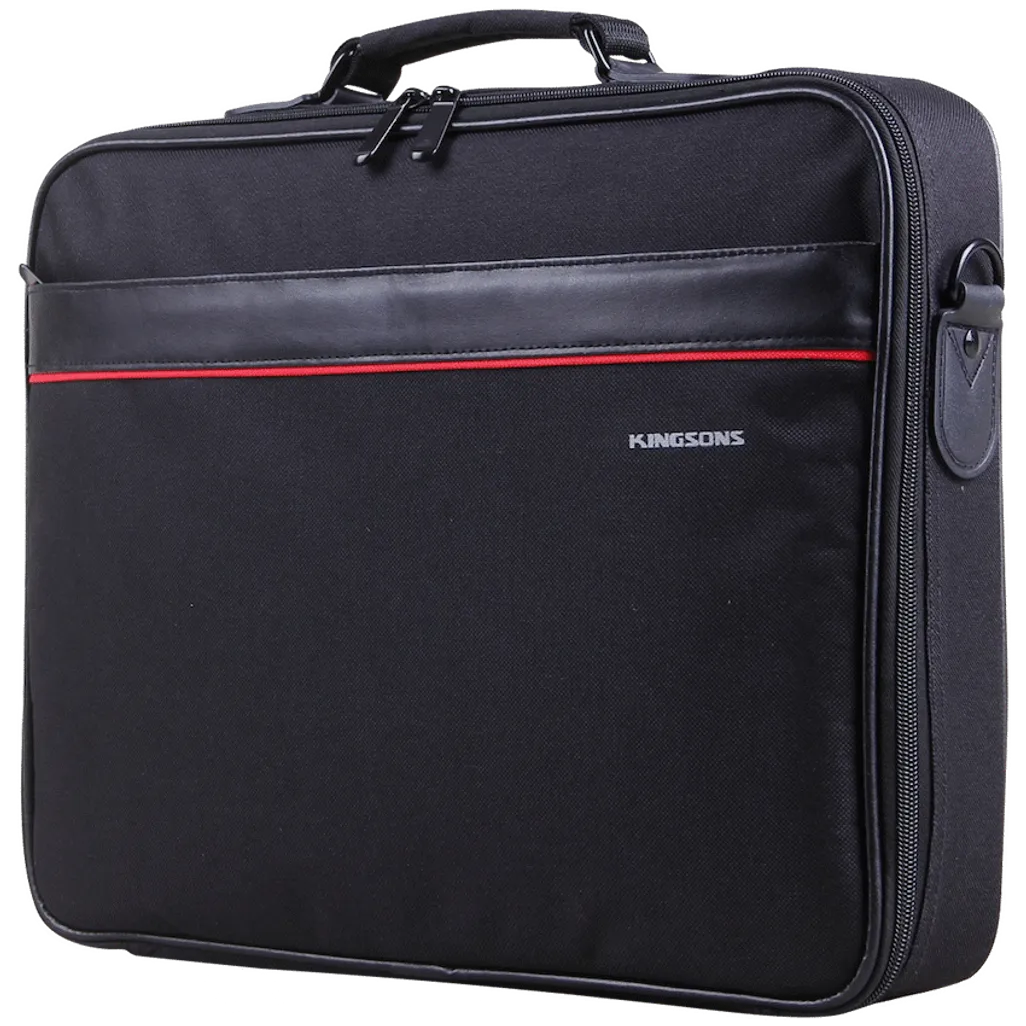 Kingsons 15.6 inch Black Shoulder Bag - Office Series
