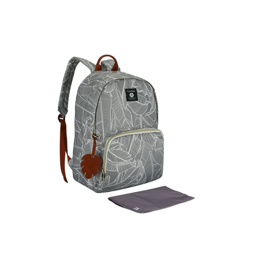 Totes Babe Selva Diaper Backpack Botanical Sage