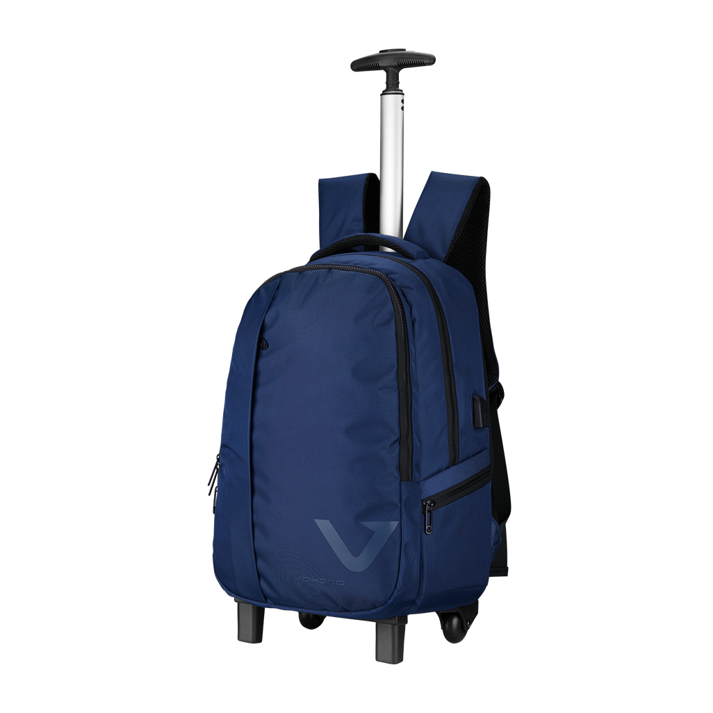 Volkano Midtown Trolley Backpack Navy