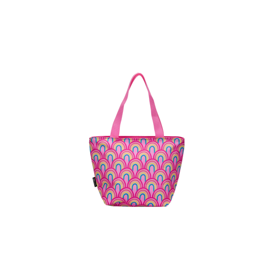 Quest Rainbow Value Lunch Bag Pink