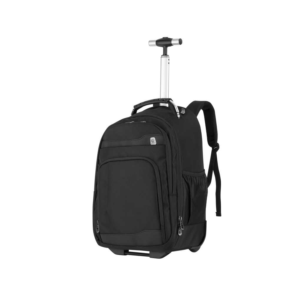 Volkano Lincoln 15.6” Laptop Trolley Backpack. Black