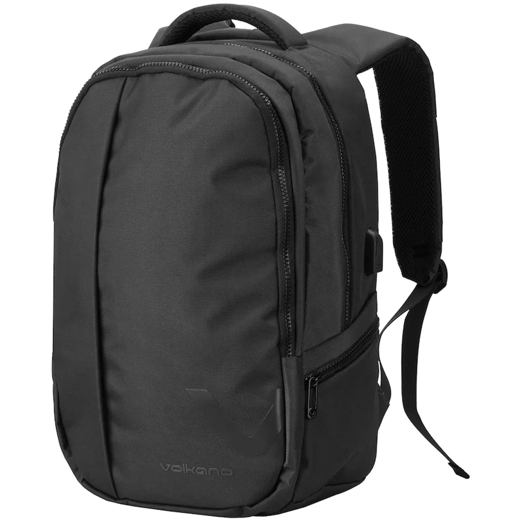 Volkano Midtown 15.6 inch Laptop Backpack - Black