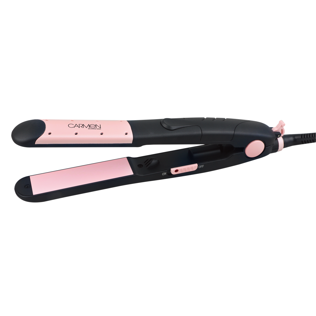 CARMEN WET 'N DRY STRAIGHTENER - BLACK