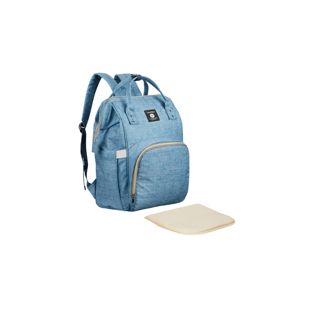 Totes Babe Alma 18L Diaper Backpack Blue