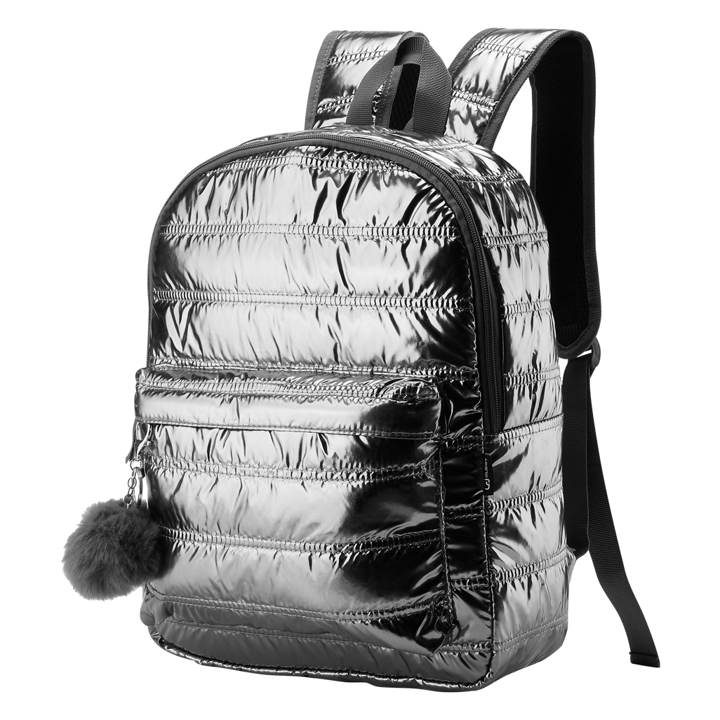 Quest Puffer Backpack Silver