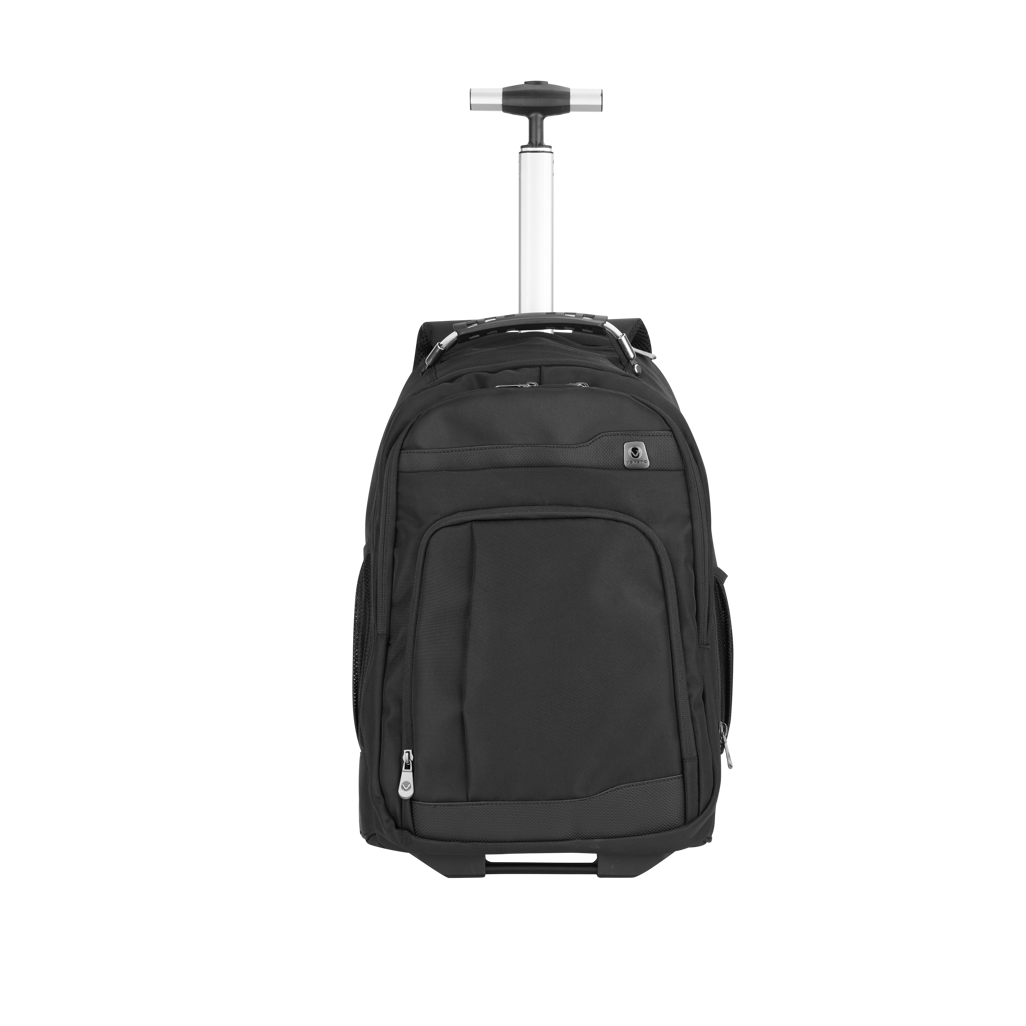 Volkano Lincoln 15.6” Laptop Trolley Backpack. Black