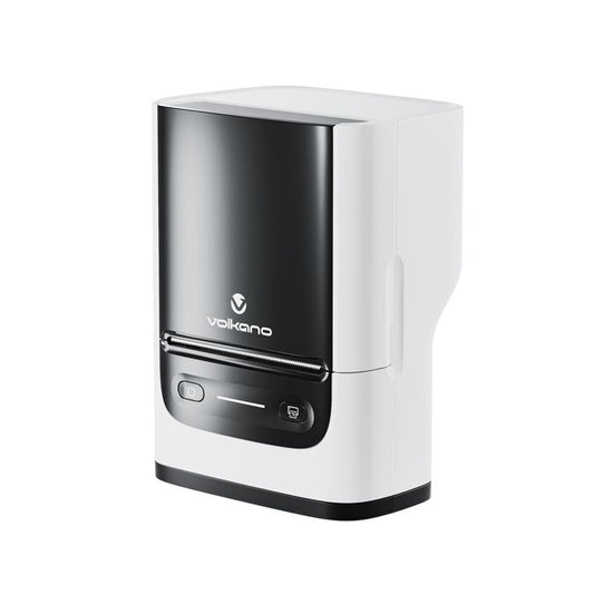 Volkano LabelPro Duo Series Thermal Dual Size Label Printer - Black and White