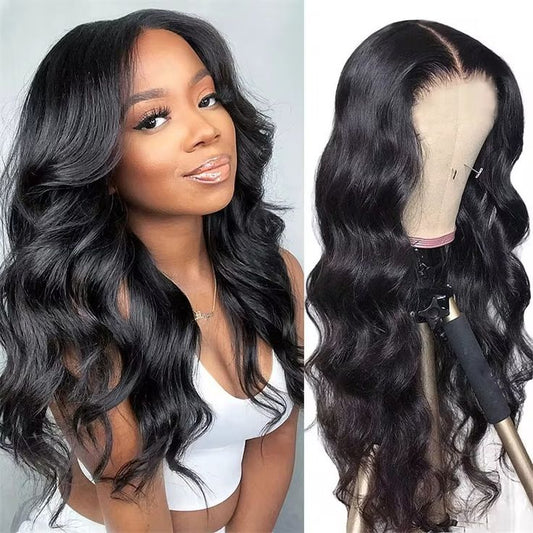 Glueless Wigs Ready To Wear Body Wave Closure Wig 13x4 4x4 HD Lace Wig Pre Plucked Hairline Pre Cut Human Hair Wigs Without Glue