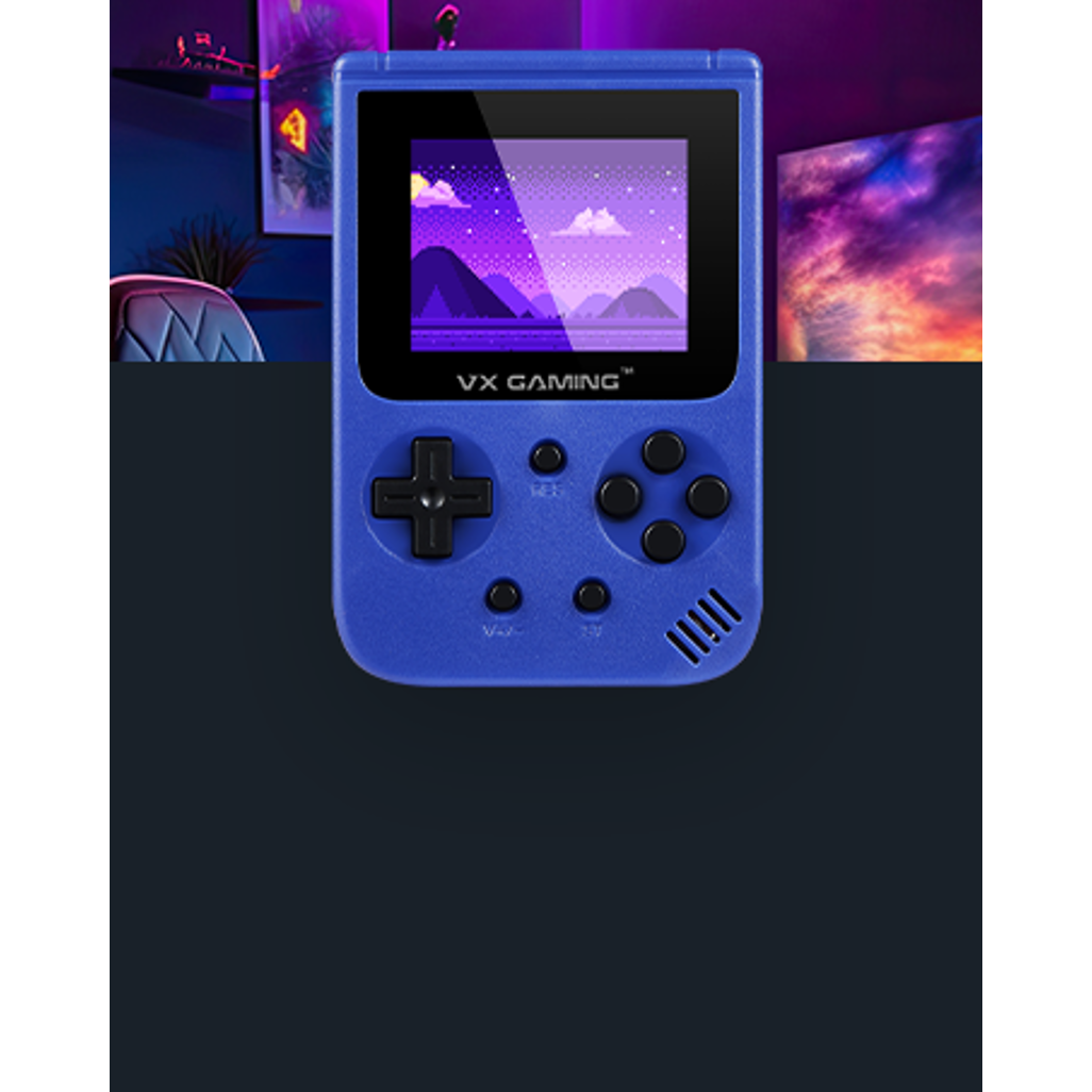 HomeHandheld DevicesVX Gaming Retro2.0 Series Arcade Gaming Machine 500-in-1, Hand Held Gaming System VX Gaming Retro2.0 Series Arcade Gaming Machine 500-in-1, Hand Held Gaming System