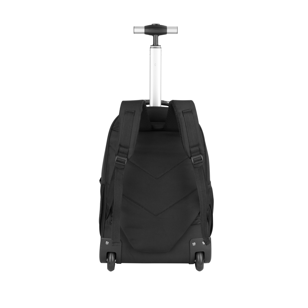 Volkano Lincoln 15.6” Laptop Trolley Backpack. Black