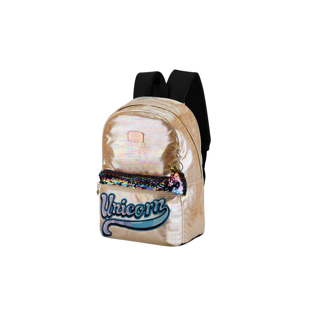 Quest Unicorn Glamour Backpack Gold
