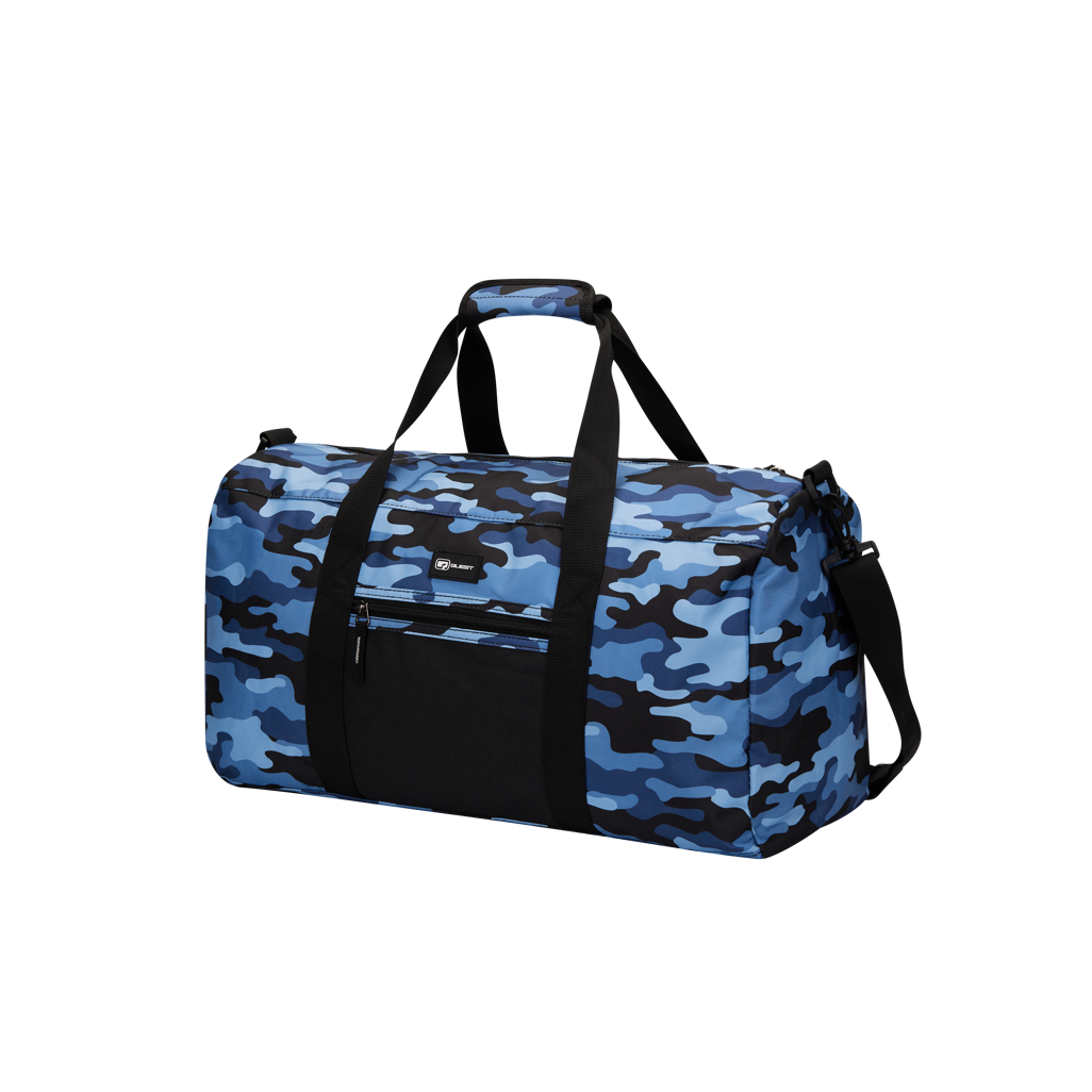 Quest Camo Duffle Blue