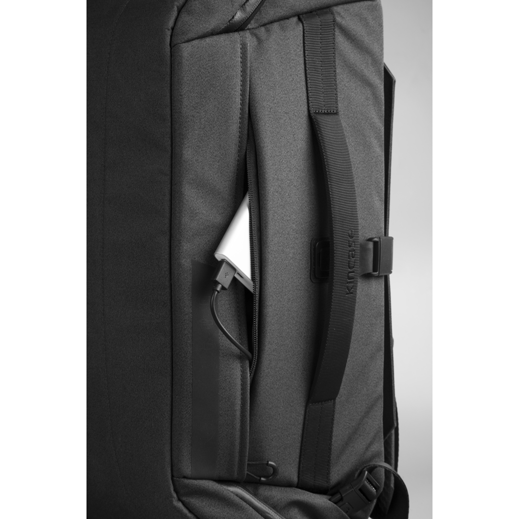Kingsons Kincase Tripper 5 Pc Travel Set Grey