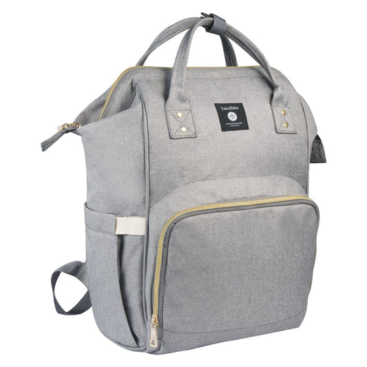 Totes Babe Alma 18L Diaper Backpack, Grey.