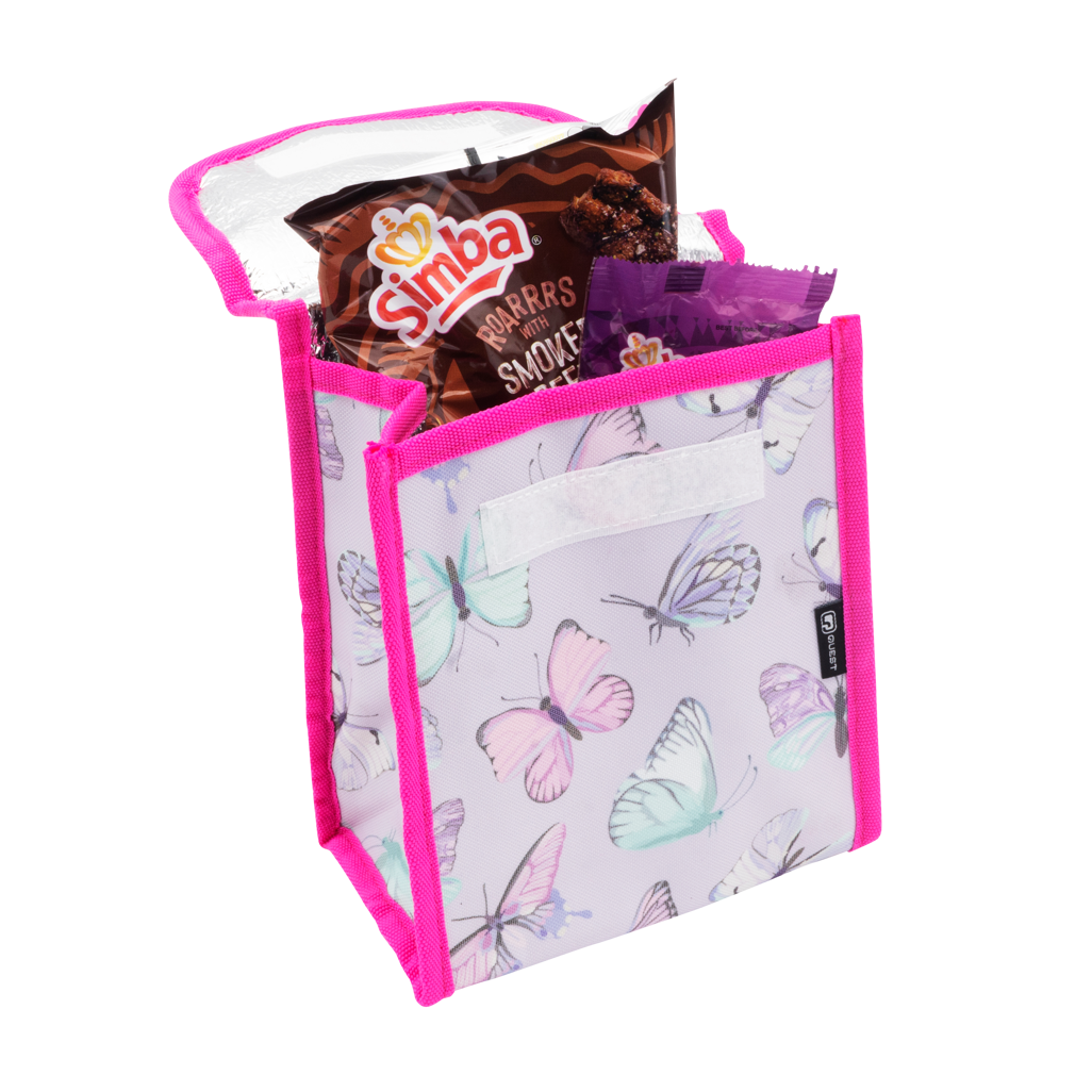 Quest Butterfly Lunch Bag Purple