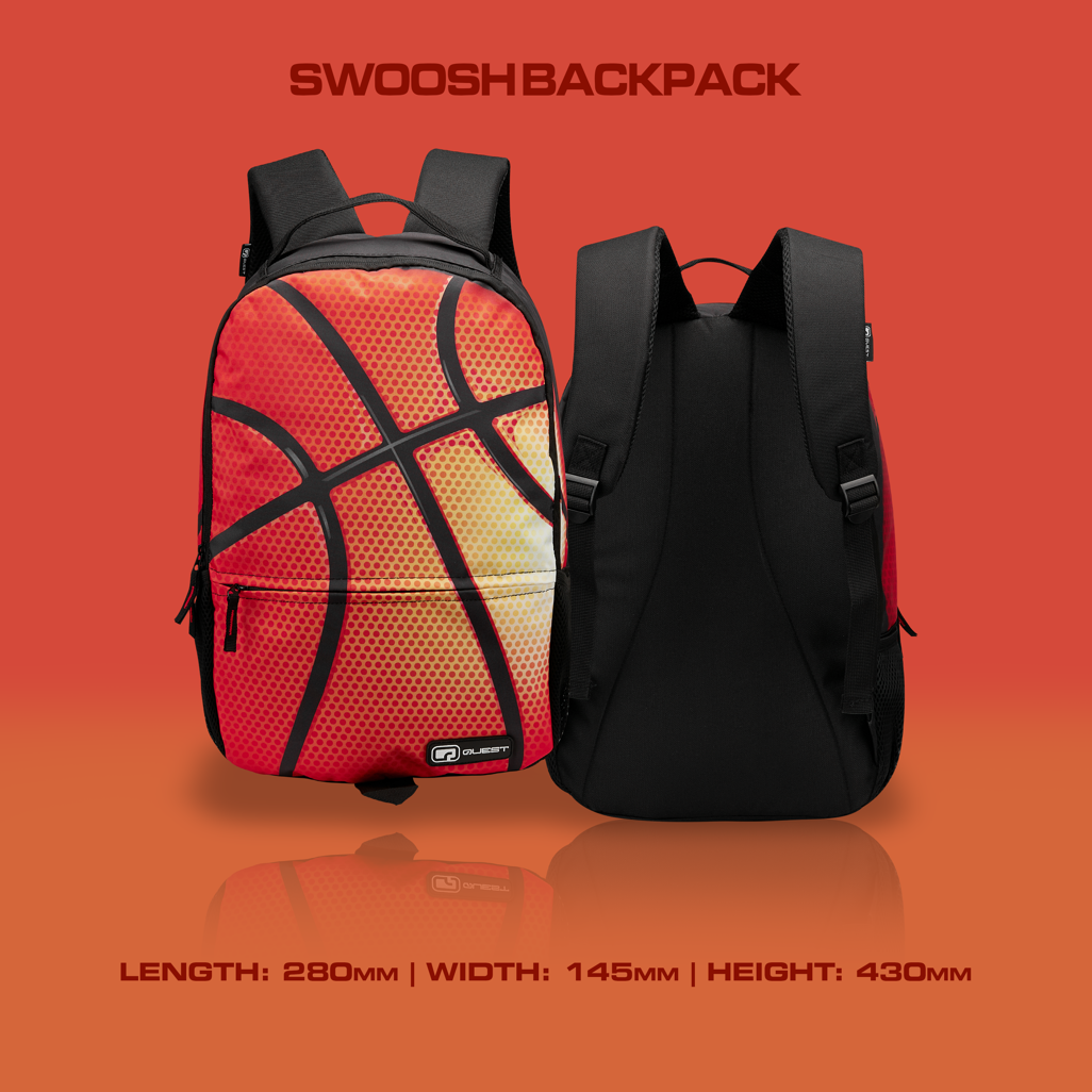Quest Swoosh Backpack Black
