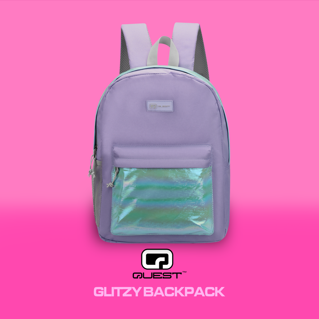 Quest Glitzy Backpack lilac