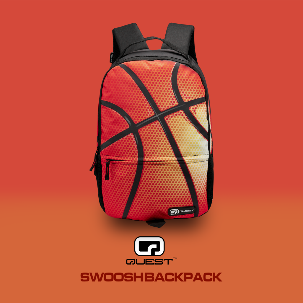 Quest Swoosh Backpack Black
