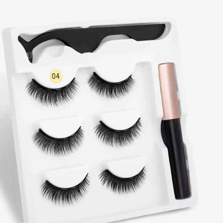 Magnetic Eyelashes 3D Mink Eyelashes Magnetic Eyeliner Magnetic 3D
