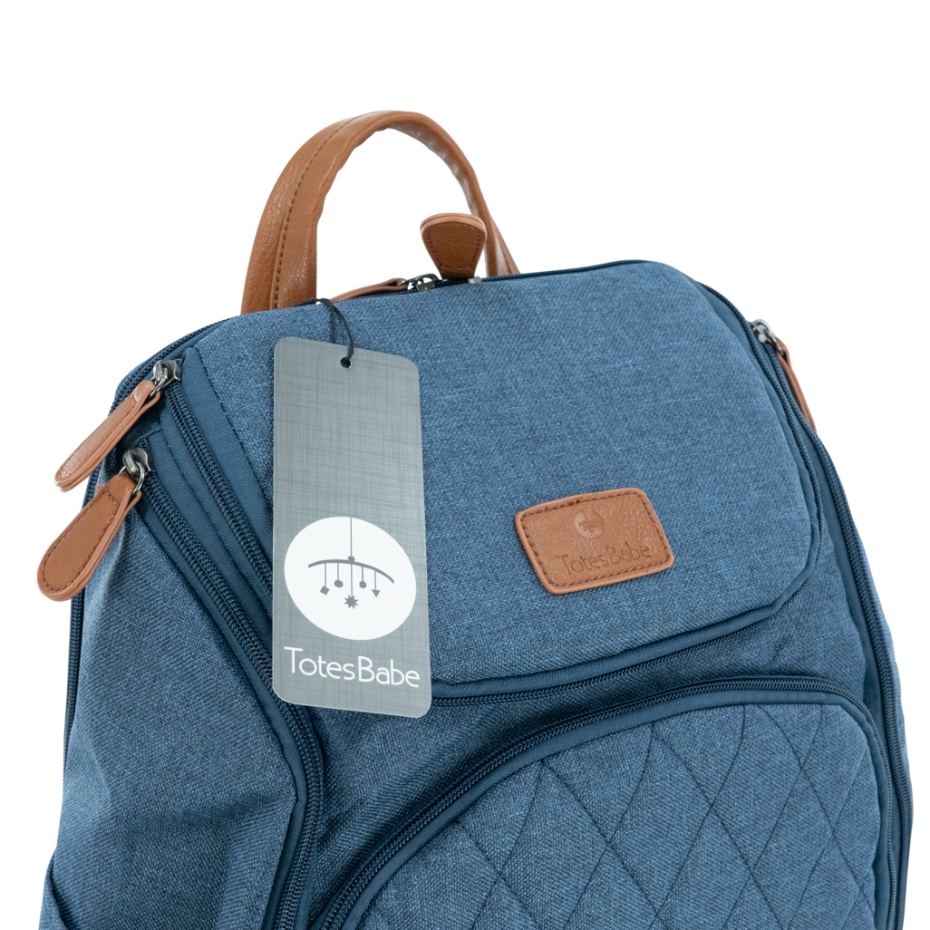 Totes Babe Montana Diaper Backpack Navy