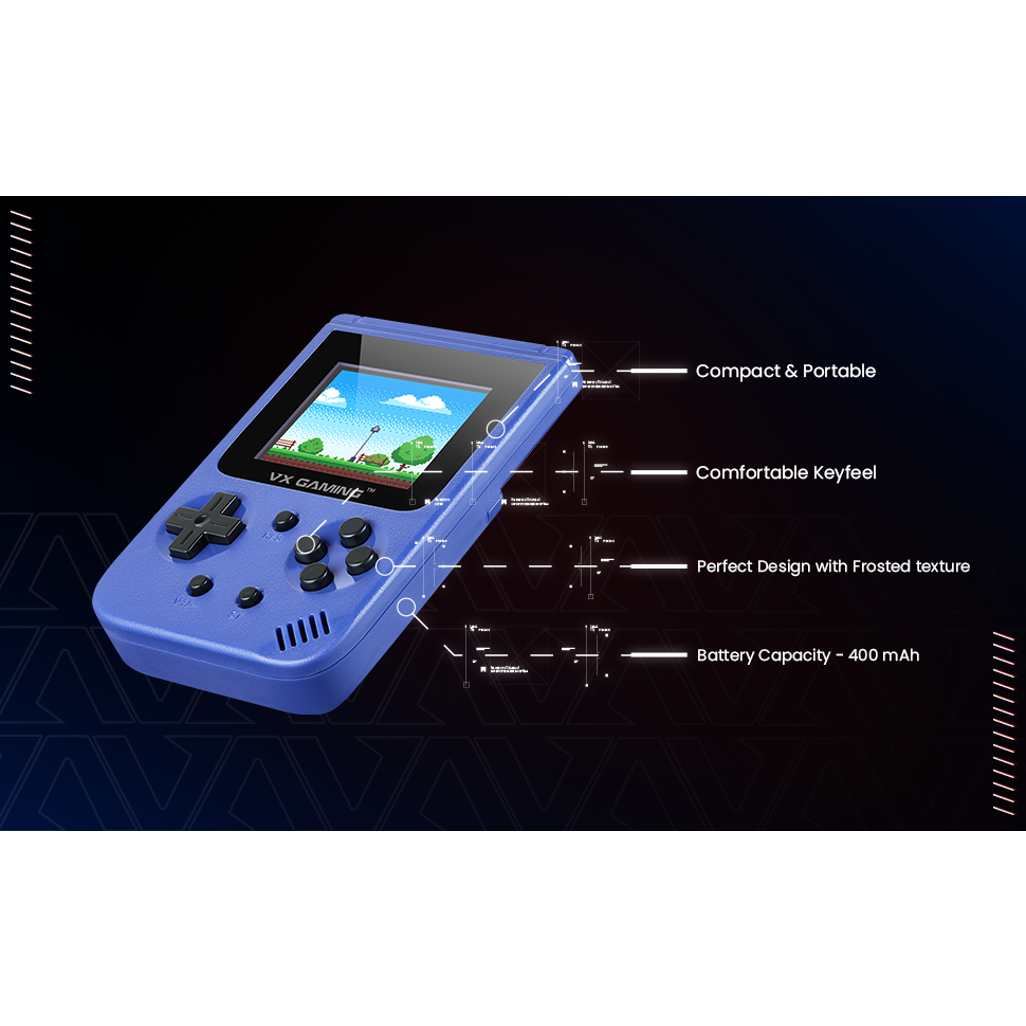 HomeHandheld DevicesVX Gaming Retro2.0 Series Arcade Gaming Machine 500-in-1, Hand Held Gaming System VX Gaming Retro2.0 Series Arcade Gaming Machine 500-in-1, Hand Held Gaming System
