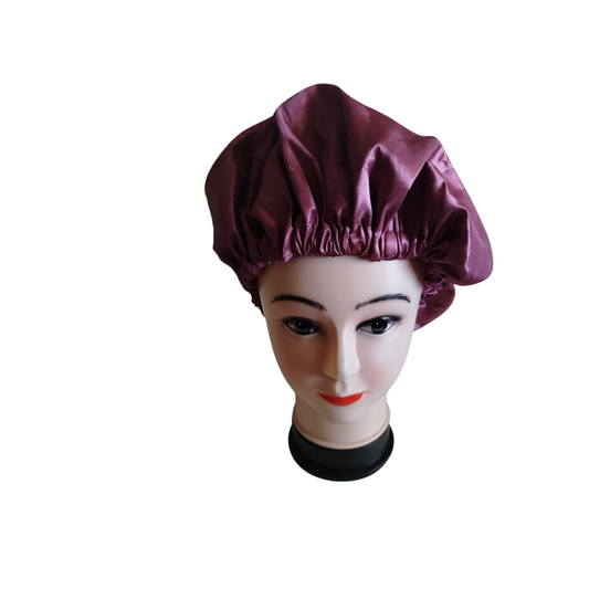 High quality Silk Hair Bonnet LIGHT MAROON