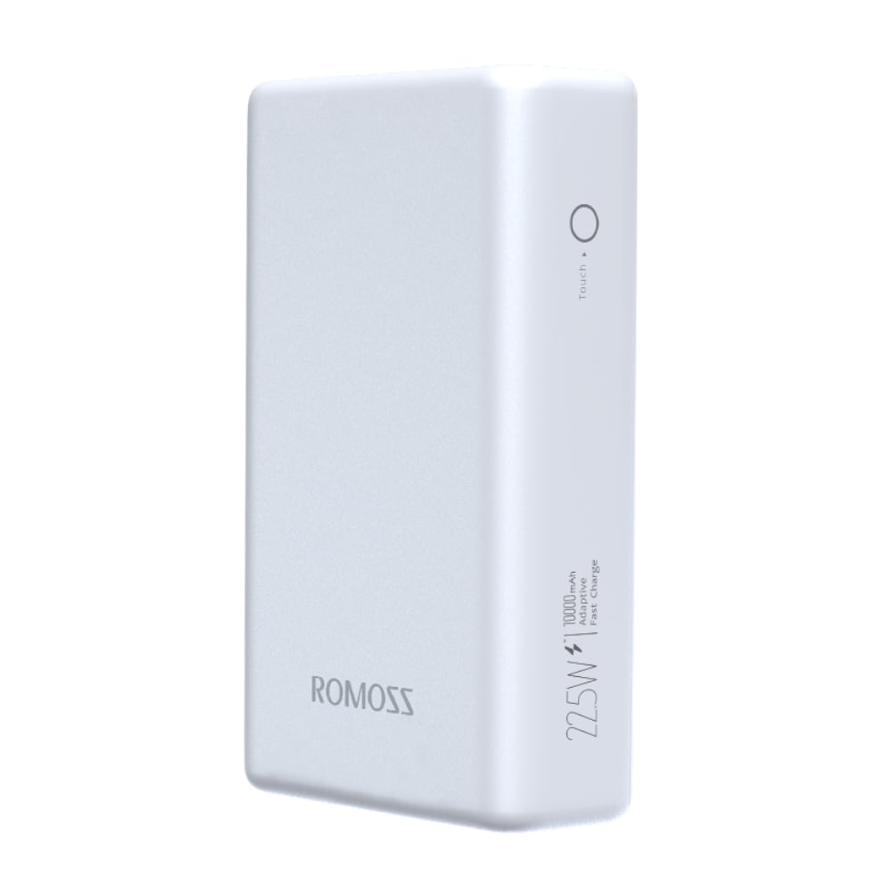 UN BOXED Romoss PAC10 10000mAh 20W Fast Charge Power Bank – White