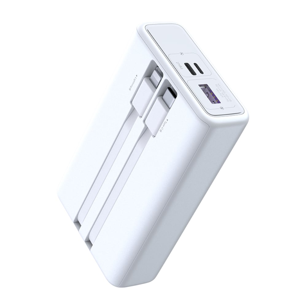 UN BOXED Romoss PAC10 10000mAh 20W Fast Charge Power Bank – White