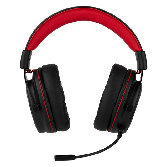 Gamer Zone inch series Pro Gaming Headset - Black & Red