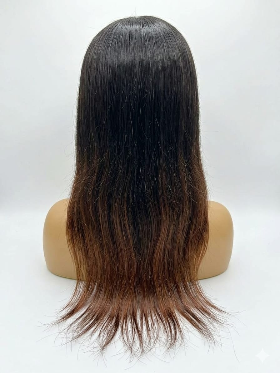 Brazilian straight lace frontal glue less 22 inch