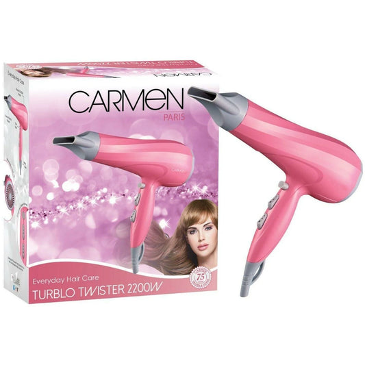 Carmen Pink Turblo 2200W Hairdryer