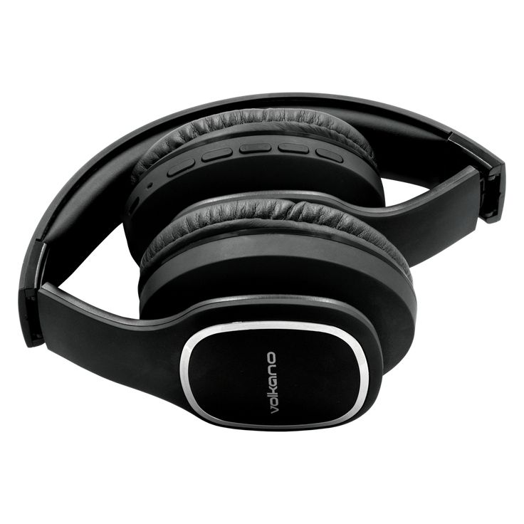 Volkano Phonic Series Bluetooth full size headphones - black