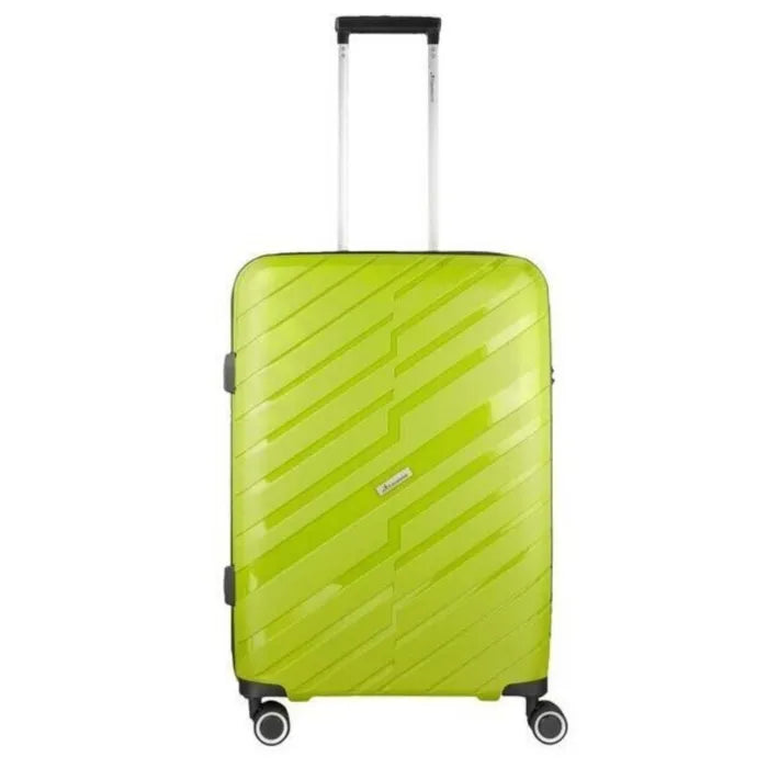 Travelwize Java PP 4-Wheel Spinner 65cm Luggage Lime