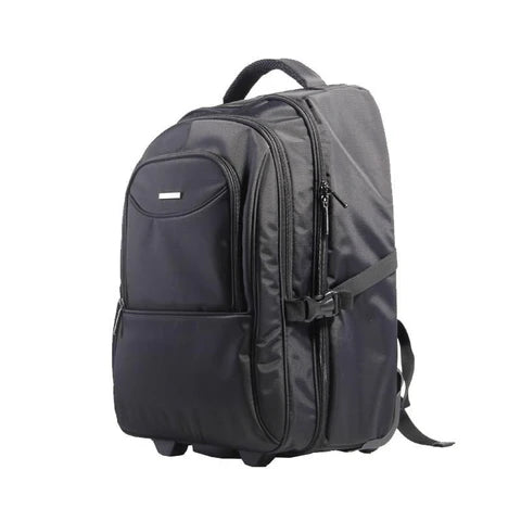 Kingsons Prime 15.6 inch Laptop Trolley Backpack Black