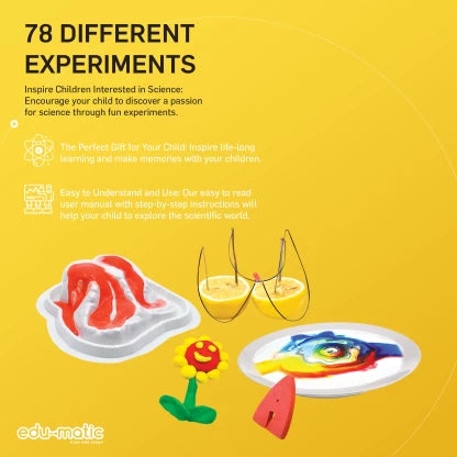 EDU - Science kit for the kitchen with 12 experiments