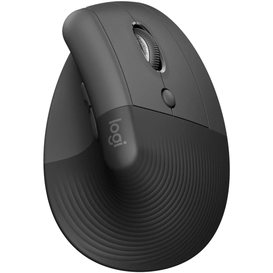 Logitech Lift Vertical Ergonomic Mouse - Graphite