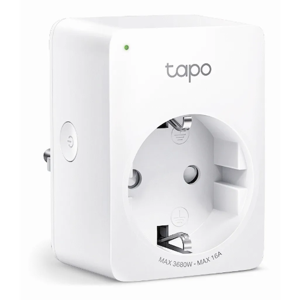 TP-Link Tapo P110 13A 2 Pin Shuco Smart Wi-Fi Plug, Power Monitoring