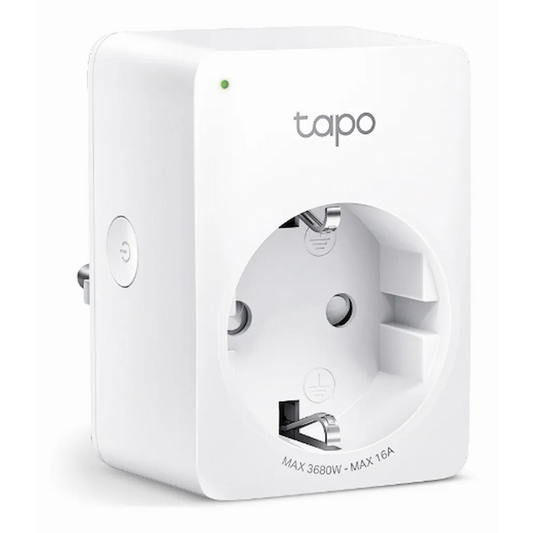 TP-Link Tapo P110 13A 2 Pin Shuco Smart Wi-Fi Plug, Power Monitoring
