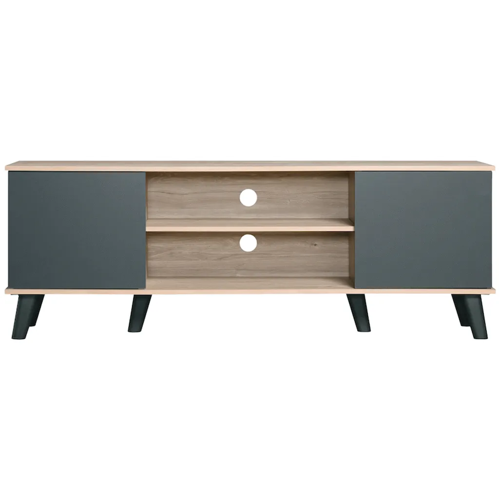 Everfurn Laurel TV Stand 1600w, Two Cupboards