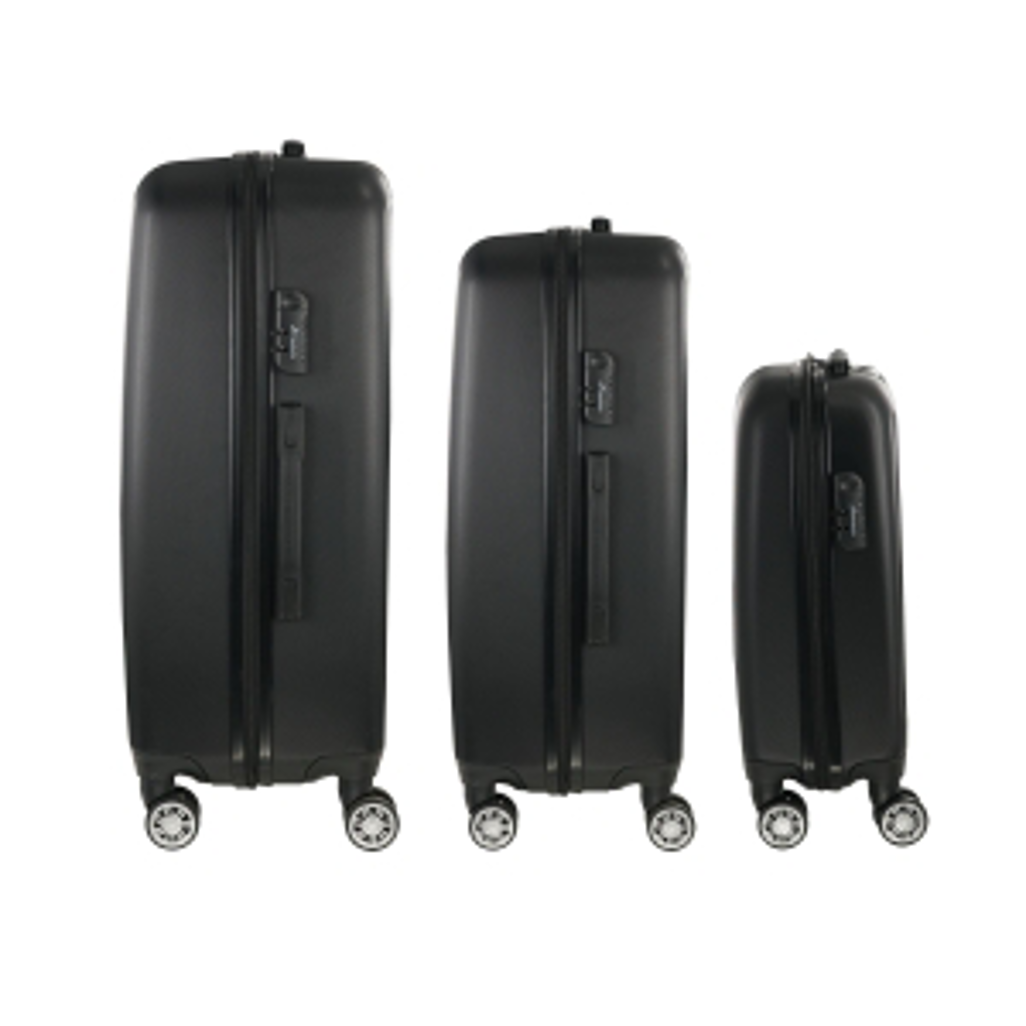 HomeHard TrolliesTravelwize Stratus ABS 3 Piece Set Dark Grey Travelwize Stratus ABS 3 Piece Set Dark Grey