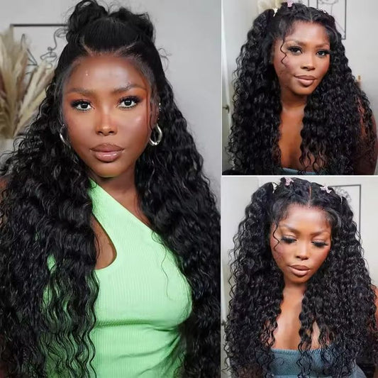 40 Inch Deep Wave 13x6 13x4 Lace Front wigs Human Hair Wig 200% Remy Curl 360 Full Lace Frontal Wig Human Hair For Black Women