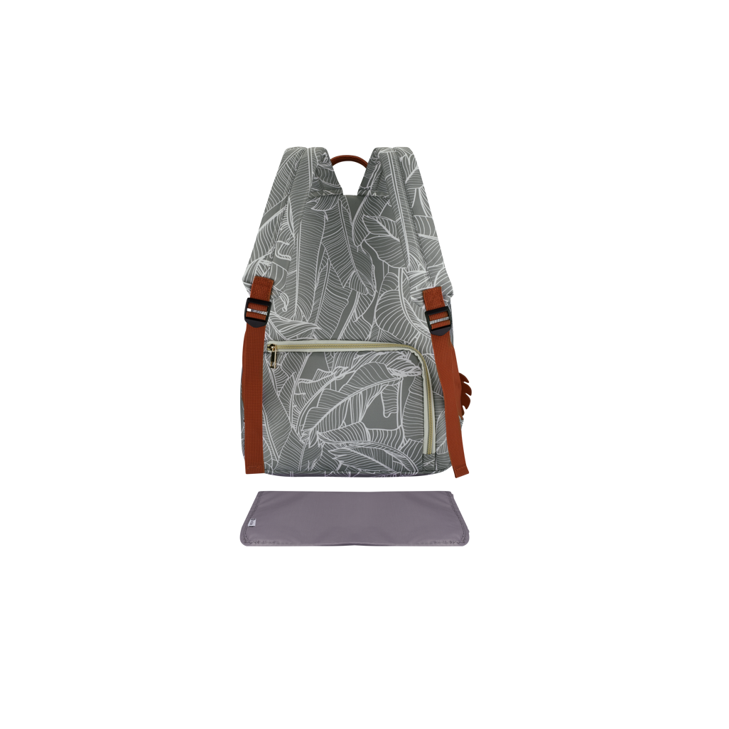 Totes Babe Selva Diaper Backpack Botanical Sage