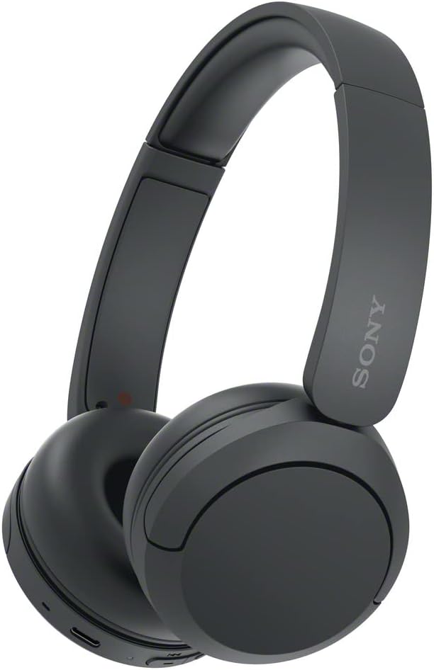 Sony WH-CH520 Bluetooth On-Ear Headphones (Black)