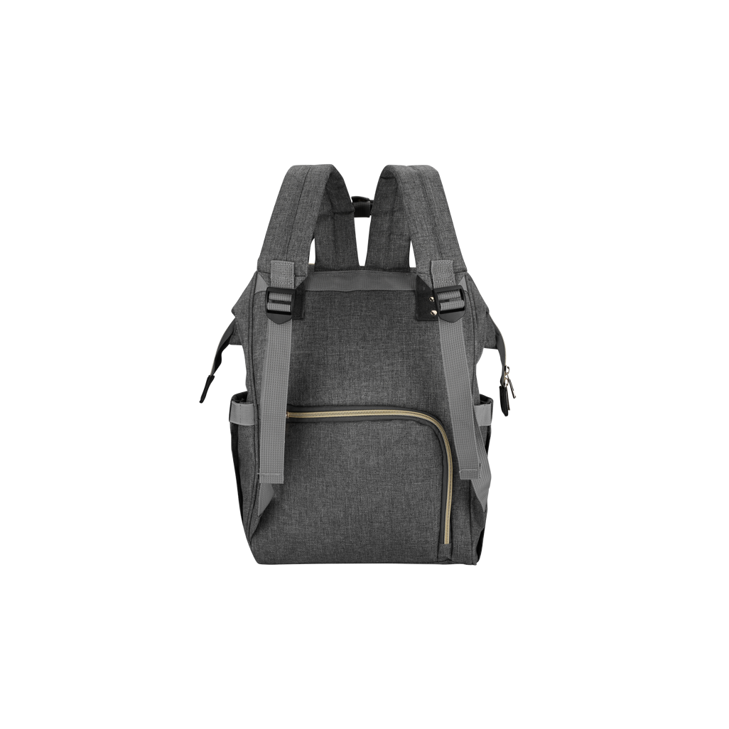 Totes Babe Alma Diaper Backpack Colourblock Grey/ Charcoal