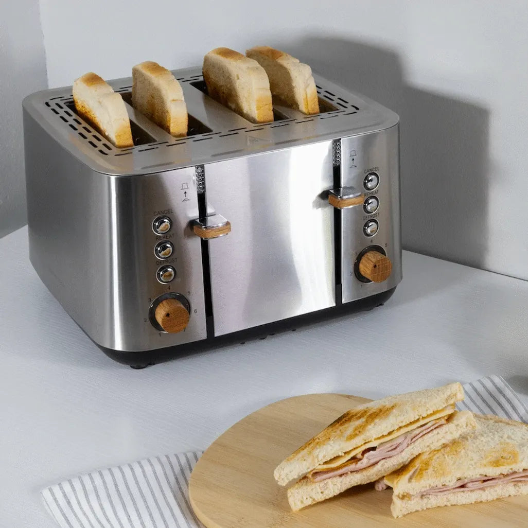 Boden Stark Anson Collection 4-Slice SS Toaster